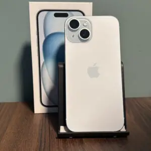 iPhone 15 256 GB blauw
